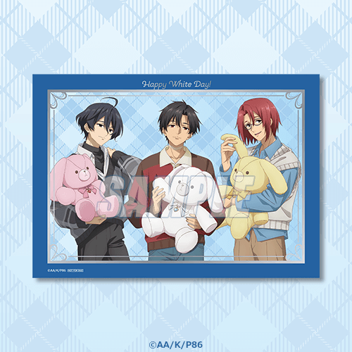 白色情人節期間限定特製卡片