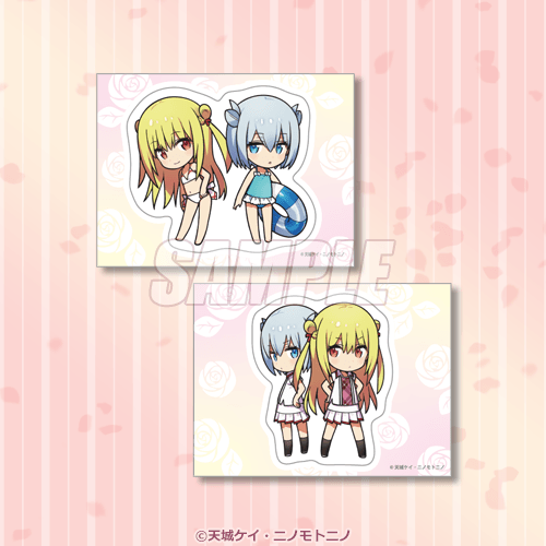 貼紙2張組 梅莉達&愛麗絲 H