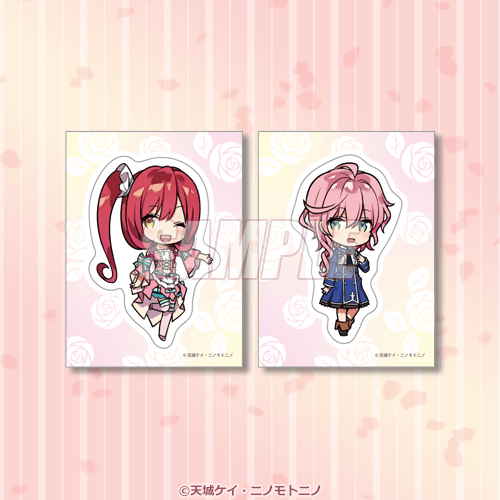 貼紙2張組 蘿賽蒂&莎拉夏