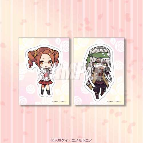 貼紙2張組 涅爾娃&金