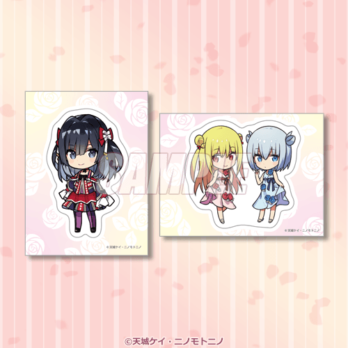貼紙2張組 梅莉達&愛麗絲&繆爾