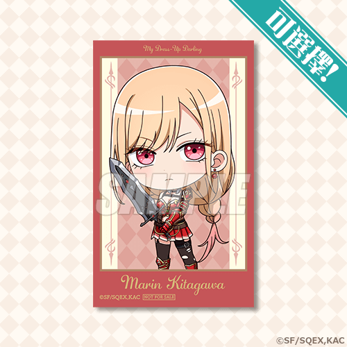 可選擇迷你角色小卡 喜多川海夢 戰士（Q版B）