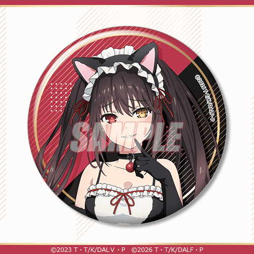 徽章 時崎狂三 BLACK CAT