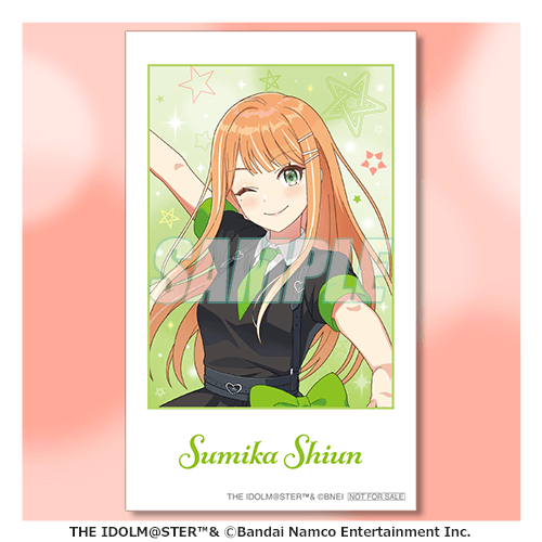 全新拍攝迷你角色小卡 紫雲清夏