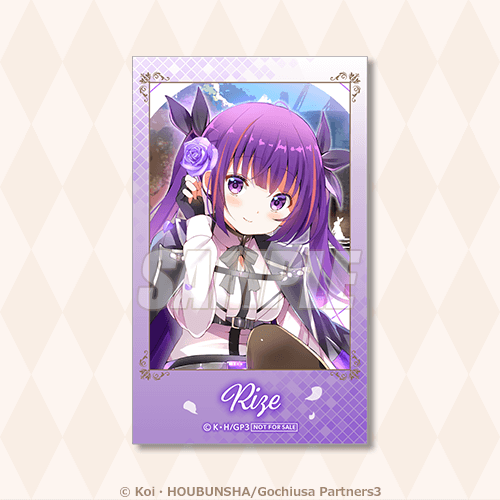 迷你角色小卡 Regene Play Rabbits 理世