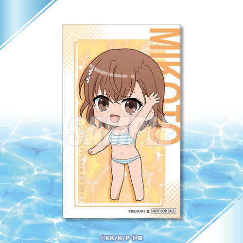 迷你角色小卡 御坂美琴 Q版