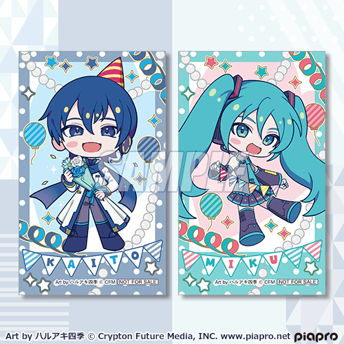 迷你角色小卡 KAITO Q版 or 初音未來 Q版