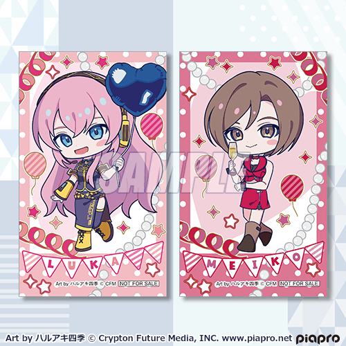 迷你角色小卡 巡音流歌 Q版 or MEIKO Q版