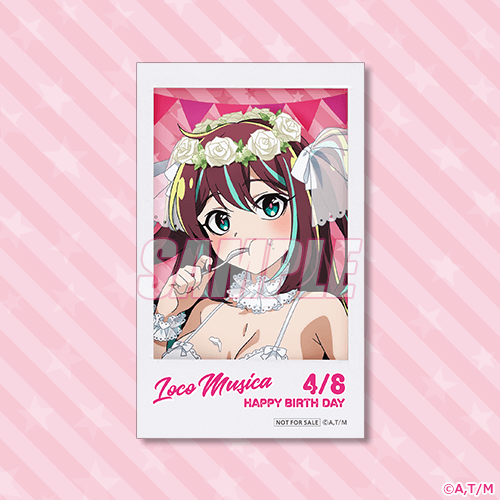 迷你劇照小卡 蘿可姆吉卡 婚紗泳裝ver. UP