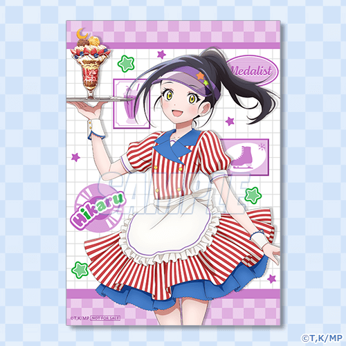 角色收藏卡 狼嵜光 美式餐廳ver.