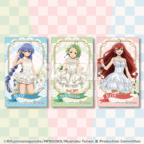 迷你角色小卡 婚紗(全3種:洛琪希/希露菲葉特/艾莉絲)