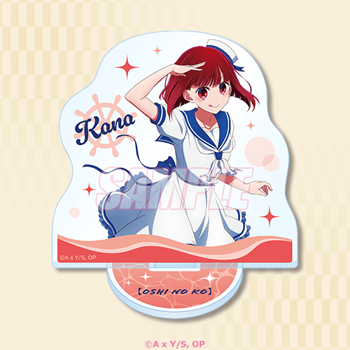 迷你壓克力人形立牌 有馬佳奈(海軍風)