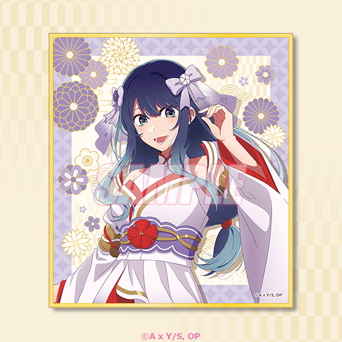 迷你色紙 黑川茜