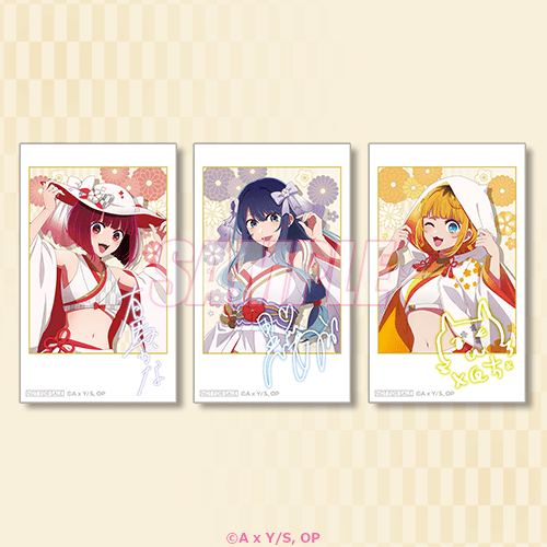 迷你角色小卡 有馬佳奈/黑川茜/MEMcho