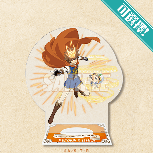 可選擇!BIG壓克力立牌 里包恩&澤田綱吉