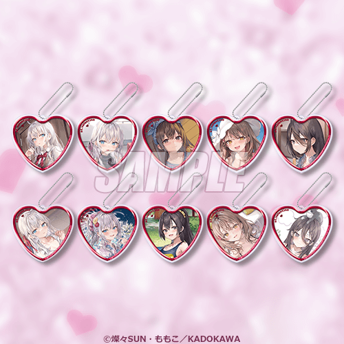 心形壓克力吊飾