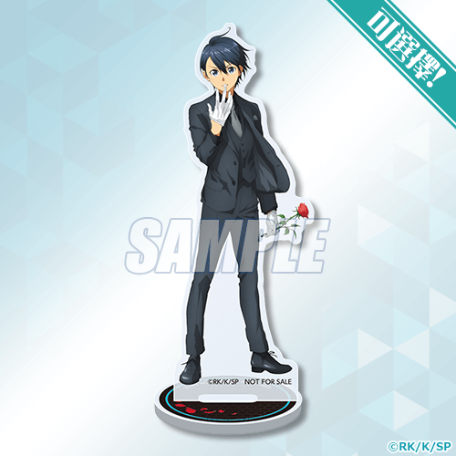 可選擇！mini壓克力人形立牌 桐人 Ver.Black