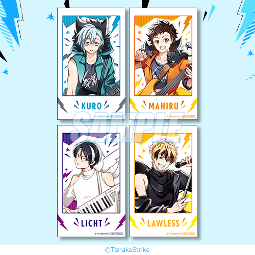 迷你角色小卡 黑仔/城田真晝/里赫特・基期朗德・轟/羅雷斯