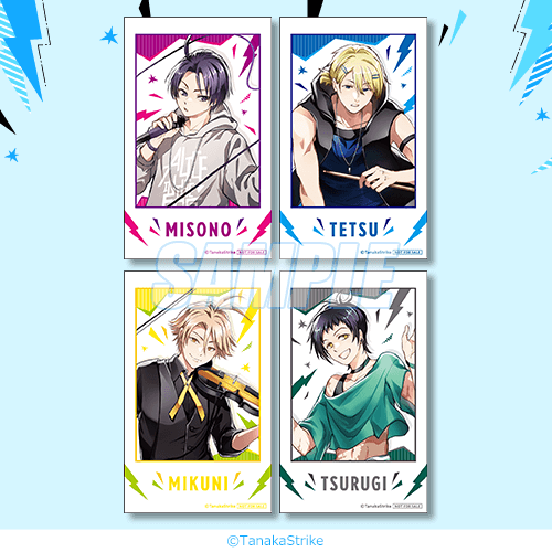 迷你角色小卡 有栖院御園/千駄谷　鐵/有栖院御國/狼谷吊戯