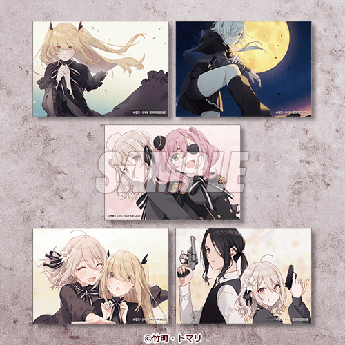 特製收藏卡 愛爾娜／莫妮卡／百合＆安妮特／百合＆愛爾娜／克勞斯＆百合