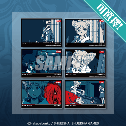 可選擇！原創收藏卡 開場動畫(A・B)／第1話：在黑暗中窺視的眼睛(A・B)／第2話：鏡中的死亡倒影(A・B)